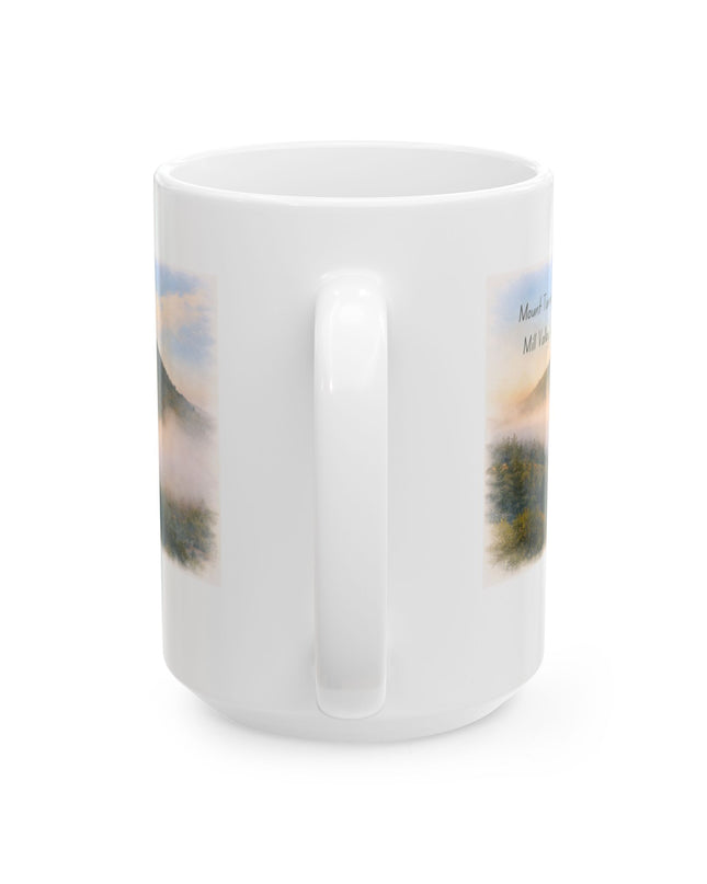 "Mount Tamalpais, Mill Valley, California" Ceramic Mug, (11oz, 15oz)