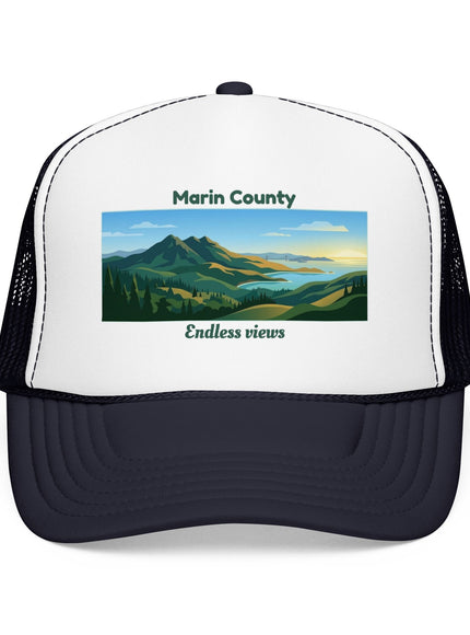 "Marin County - Endless Views" Foam Trucker Hat