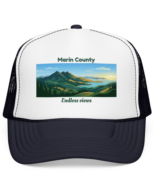 "Marin County - Endless Views" Foam Trucker Hat