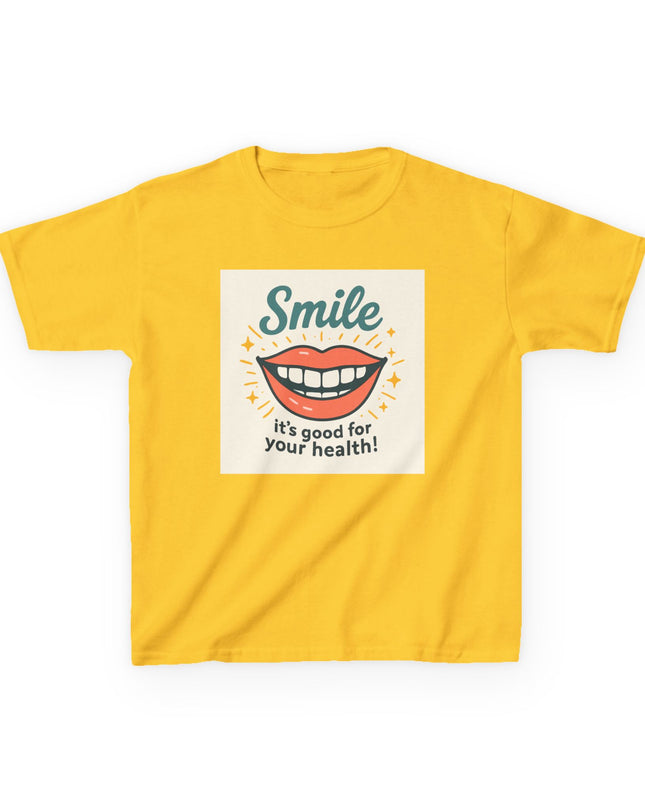 "Smile" Kids Heavy Cotton Tee