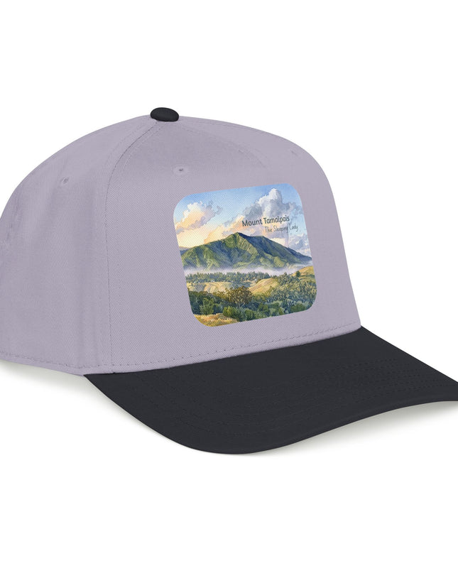"Mount Tamalpais, the Sleeping Lady" Mid Profile Baseball Cap