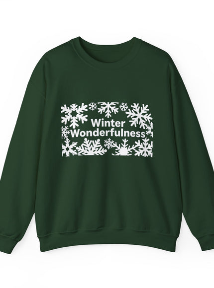 "Winter Wonderfulness" Unisex Adult Sweatshirt