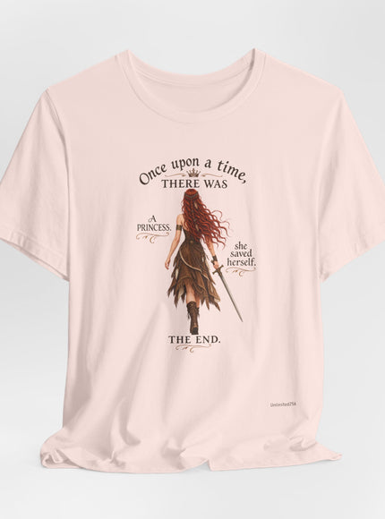 "She Saved Herself V5" Unisex Jersey Short Sleeve Tee