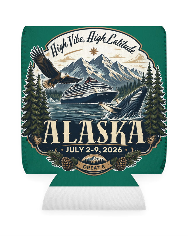"Alaska" Can Cooler Sleeve