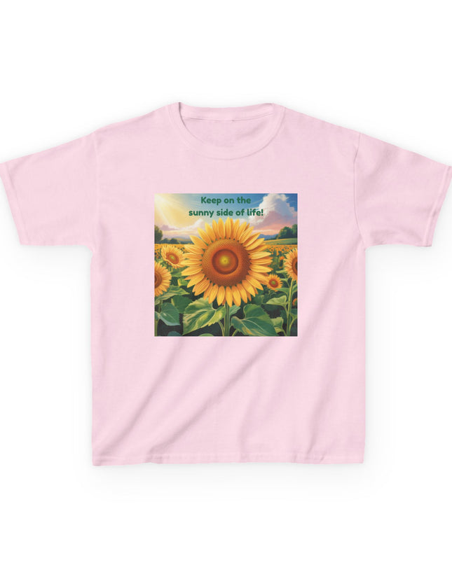 "Keep on the Sunny Side of Life" Kids Heavy Cotton Tee
