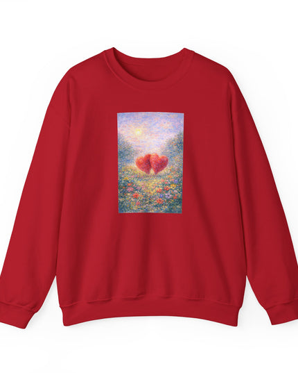 "Valentine's Day - Monet Style" Unisex Adult Sweatshirt
