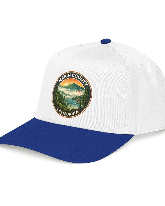 "Marin County, Above the Fog" Mid Profile Baseball Cap