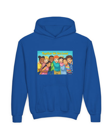 "Together We Are Loved" Youth Hooded Sweatshirt