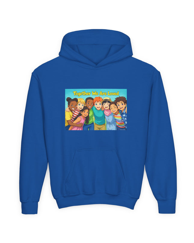 "Together We Are Loved" Youth Hooded Sweatshirt