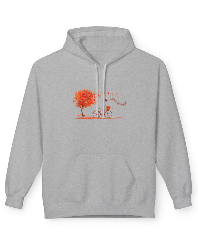 "I Love Autumn" Unisex Midweight Softstyle Fleece Hoodie