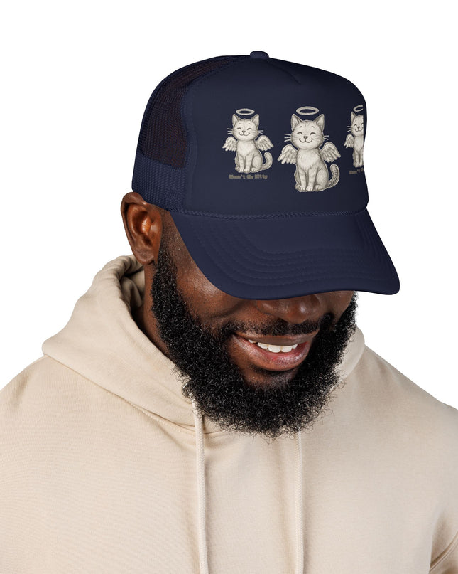 "Wasn't Me Kitty" Foam Trucker Hat