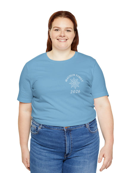 "Mauldin Family" (Ink both sides) Unisex Jersey Short Sleeve Tee