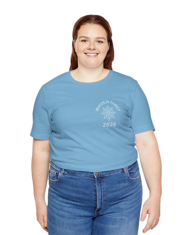 "Mauldin Family" (Ink both sides) Unisex Jersey Short Sleeve Tee