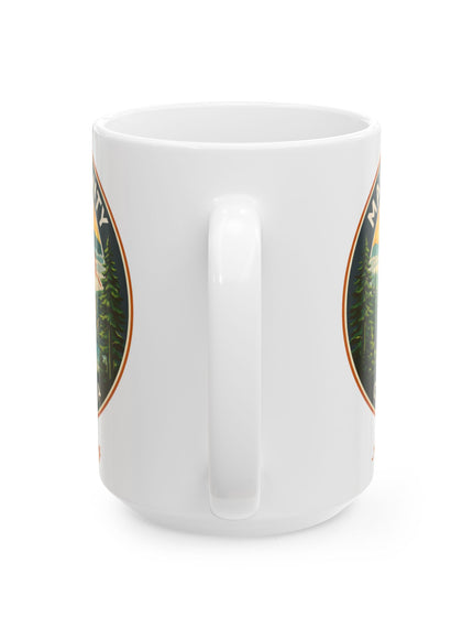 "Marin County, Above the Fog" Ceramic Mug, (11oz, 15oz)