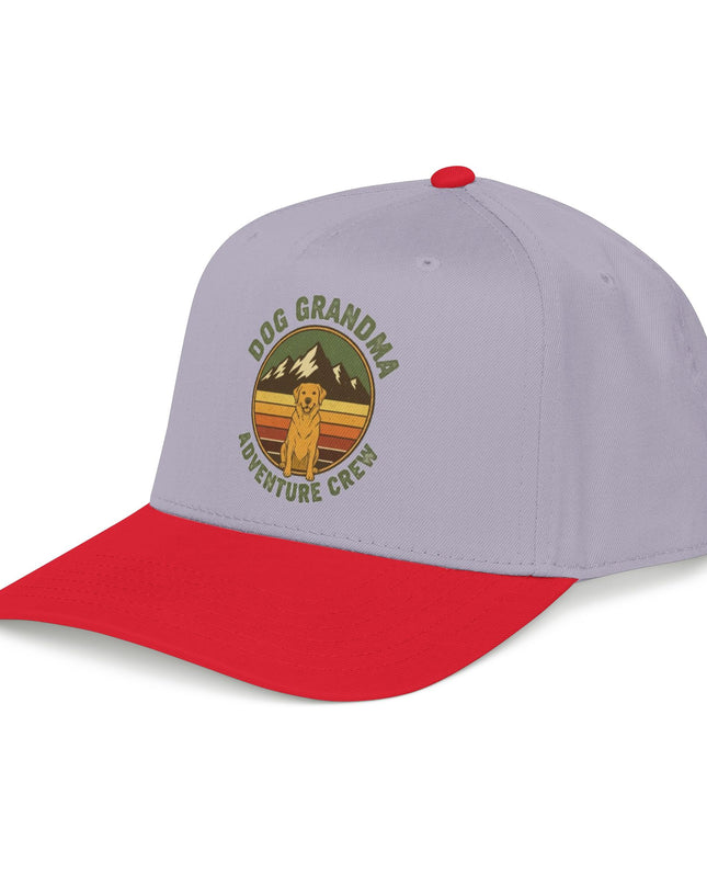 "Dog Grandma Adventure Crew" Mid Profile Baseball Cap