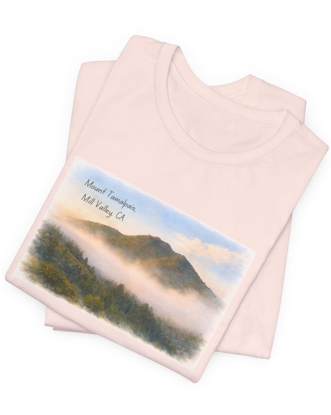 "Mount Tamalpais, Mill Valley, California" Unisex Jersey Short Sleeve Tee