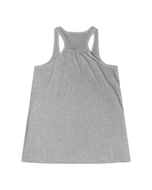 "February in Florida, Energy for Success" Women's Flowy Racerback Tank