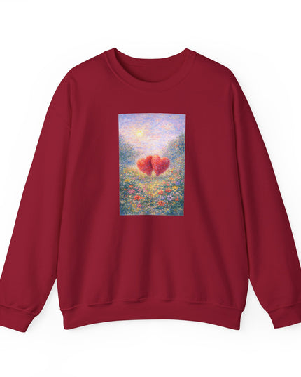 "Valentine's Day - Monet Style" Unisex Adult Sweatshirt