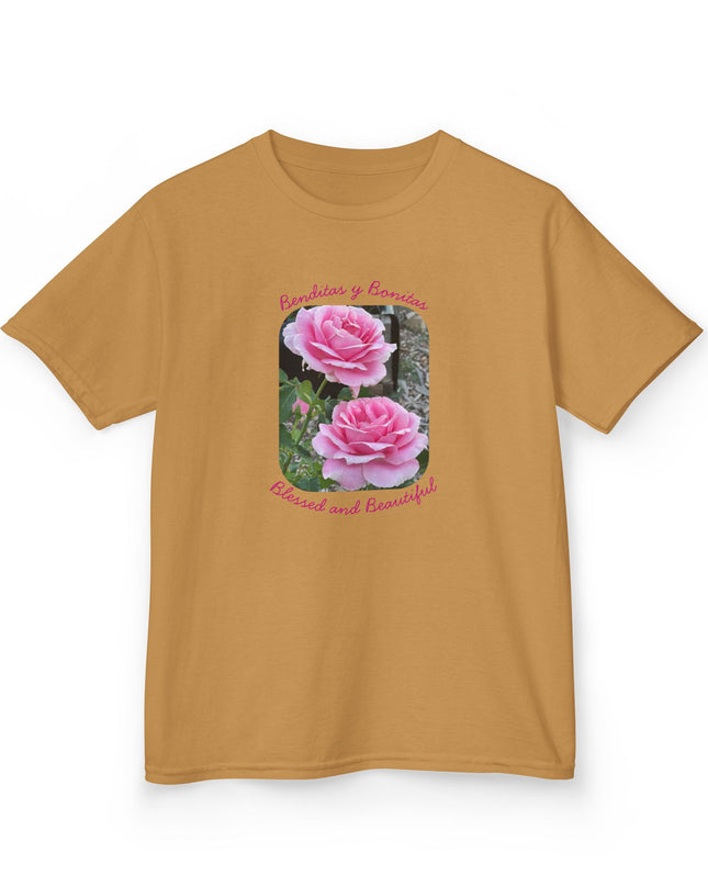 "Blessed and Beautiful" Kids Heavy Cotton Tee