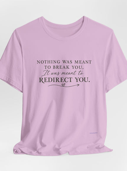 "Redirect You" Unisex Jersey Short Sleeve Tee