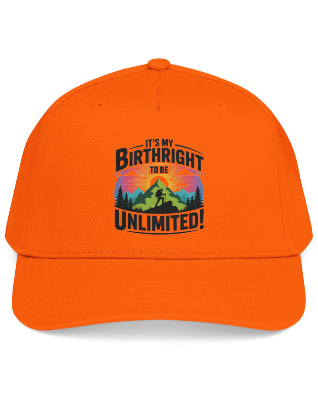 "It's my Birthright to be Unlimited" Mid Profile Baseball Cap