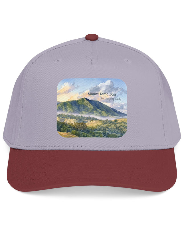 "Mount Tamalpais, the Sleeping Lady" Mid Profile Baseball Cap