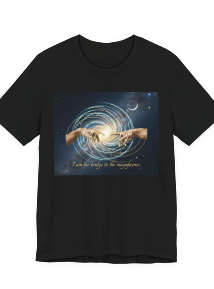 "I Am the Bridge to the Magnificence" V.4 Unisex Jersey Short Sleeve Tee