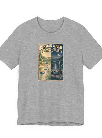 "Russian River Days, Russian River Nights" Unisex Jersey Short Sleeve Tee