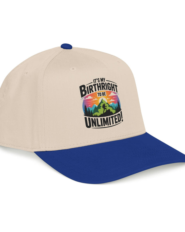 "It's my Birthright to be Unlimited" Mid Profile Baseball Cap