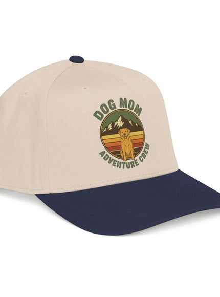 "Dog Mom" Mid Profile Baseball Cap