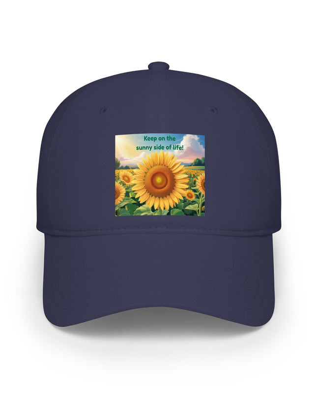 "Keep on the Sunny Side of Life" Low Profile Baseball Cap