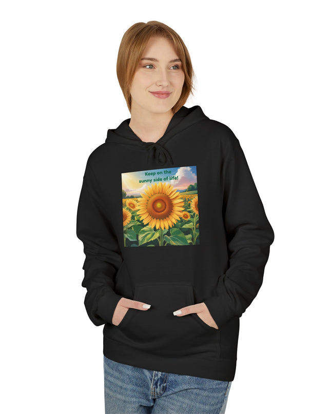 "Keep on the Sunny Side of Life" Unisex Midweight Softstyle Fleece Hoodie