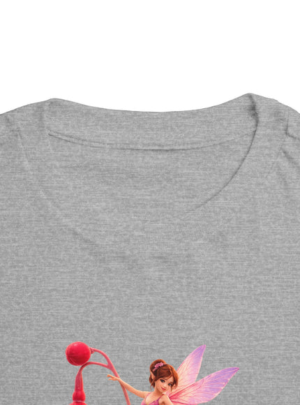 "Fuchsia Fairy" Toddler Short Sleeve Tee