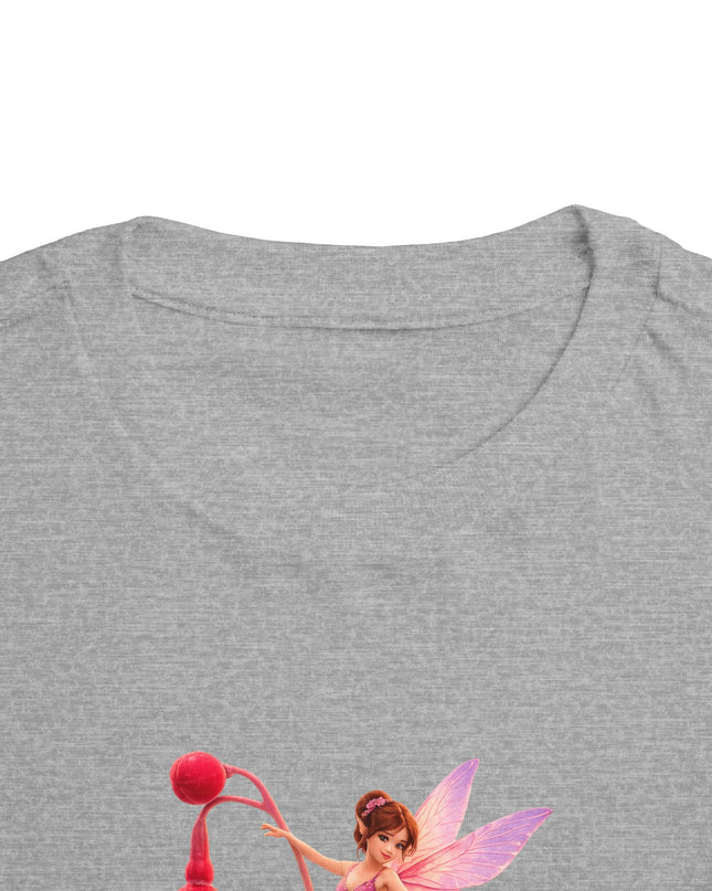 "Fuchsia Fairy" Toddler Short Sleeve Tee