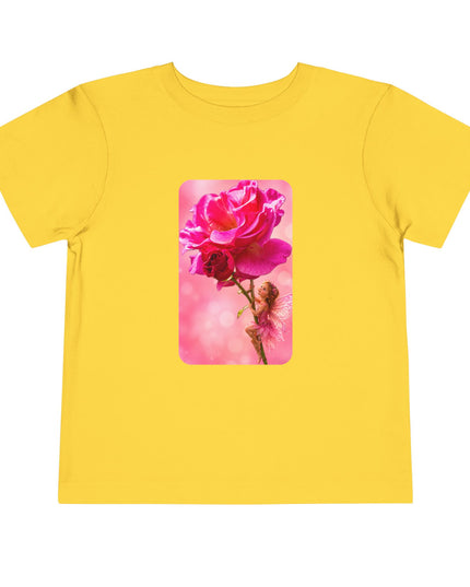 "Fairy Rose" Toddler Short Sleeve Tee