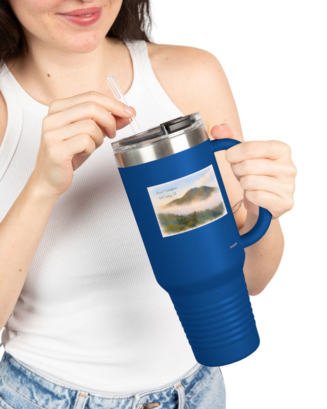 "Mount Tamalpais, Mill Valley, California" Insulated Travel Mug, 40oz