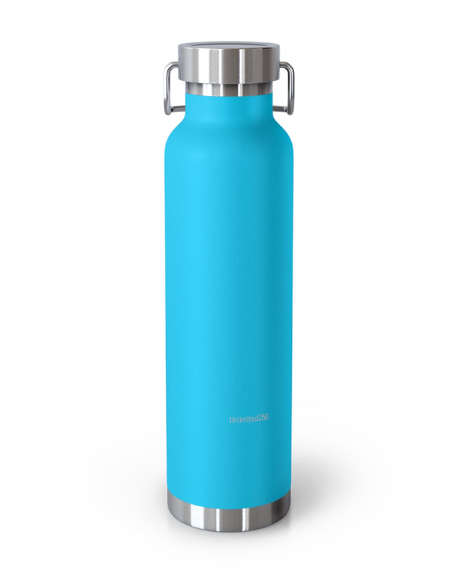 "She Saved Herself" Copper Vacuum Insulated Bottle, 22oz