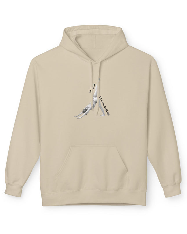 "Mom Strong Pilates" (Darker ink on both sides) Unisex Midweight Softstyle Fleece Hoodie