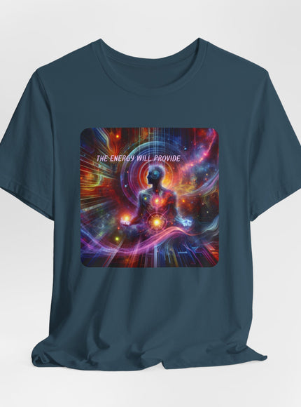 "The Energy will Provide, (Energy for Success)" Unisex Jersey Short Sleeve Tee
