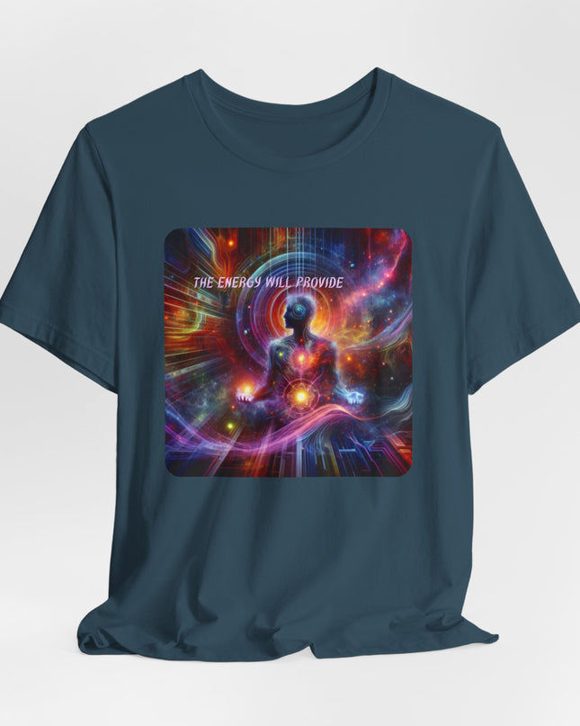 "The Energy will Provide, (Energy for Success)" Unisex Jersey Short Sleeve Tee
