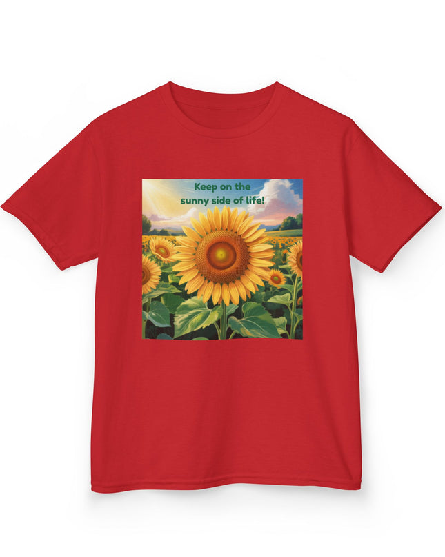 "Keep on the Sunny Side of Life" Kids Heavy Cotton Tee