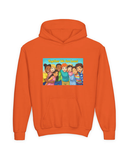 "Together We Are Loved" Youth Hooded Sweatshirt
