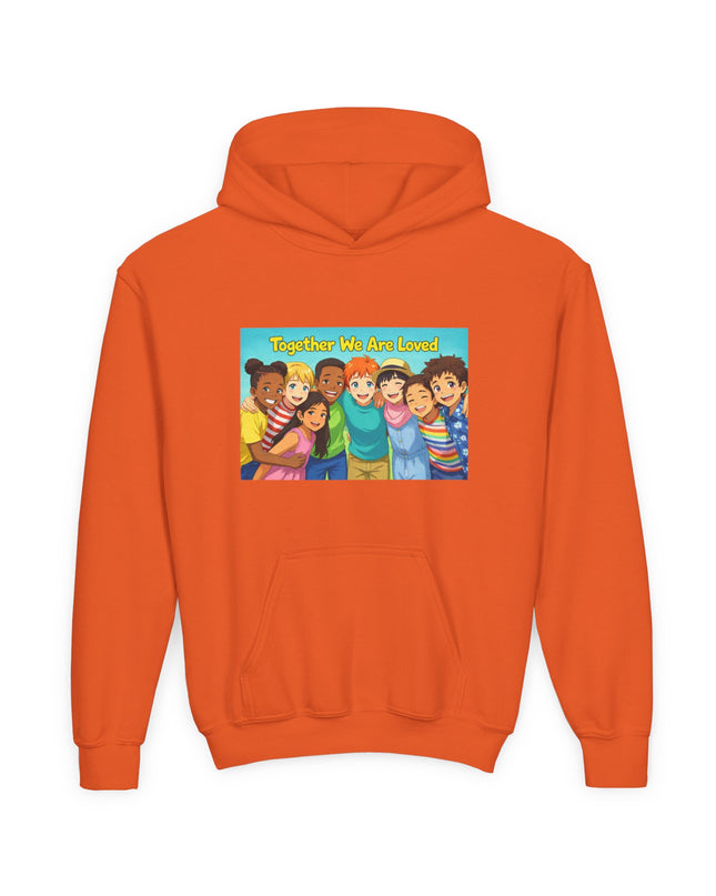 "Together We Are Loved" Youth Hooded Sweatshirt
