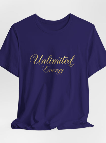 "Unlimited 256 Energy" Unisex Jersey Short Sleeve Tee