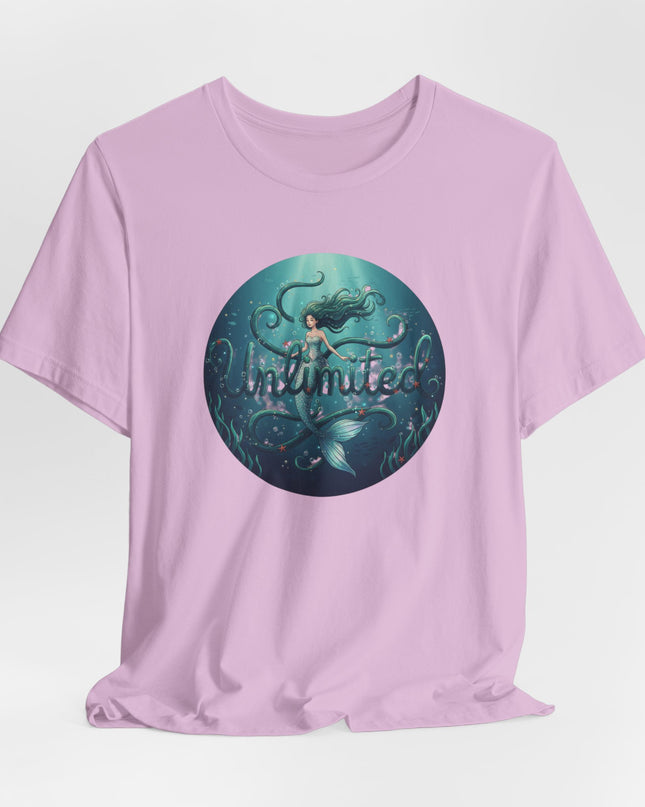 "Unlimited Mermaid" Unisex Jersey Short Sleeve Tee