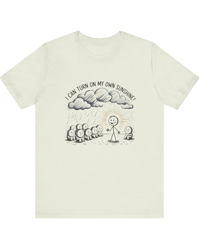 "I can make my own sunshine" Unisex Jersey Short Sleeve Tee