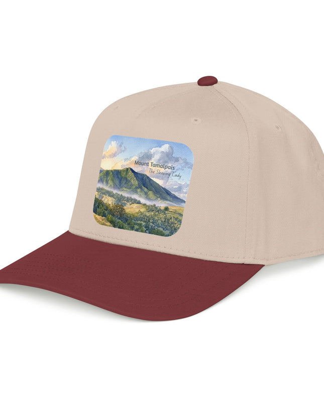 "Mount Tamalpais, the Sleeping Lady" Mid Profile Baseball Cap
