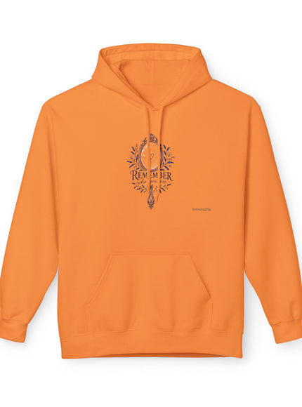 "Remember Who You Are" Unisex Midweight Softstyle Fleece Hoodie
