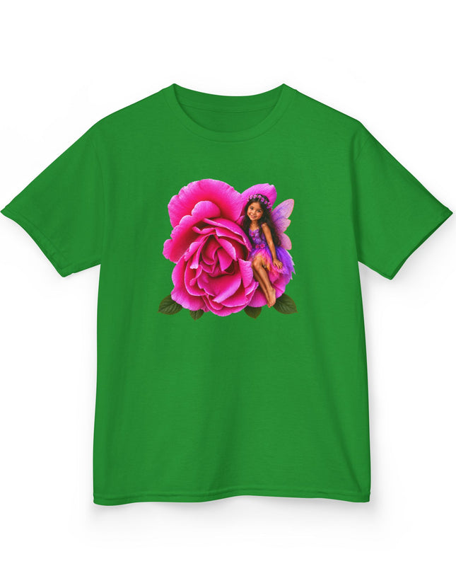 "Rose Fairy" Kids Heavy Cotton Tee