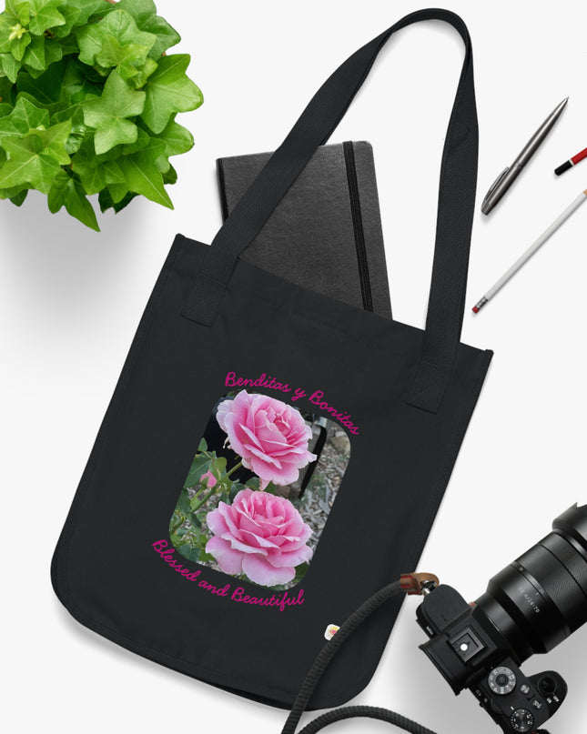 "Blessed and Beautiful" Organic Canvas Tote Bag